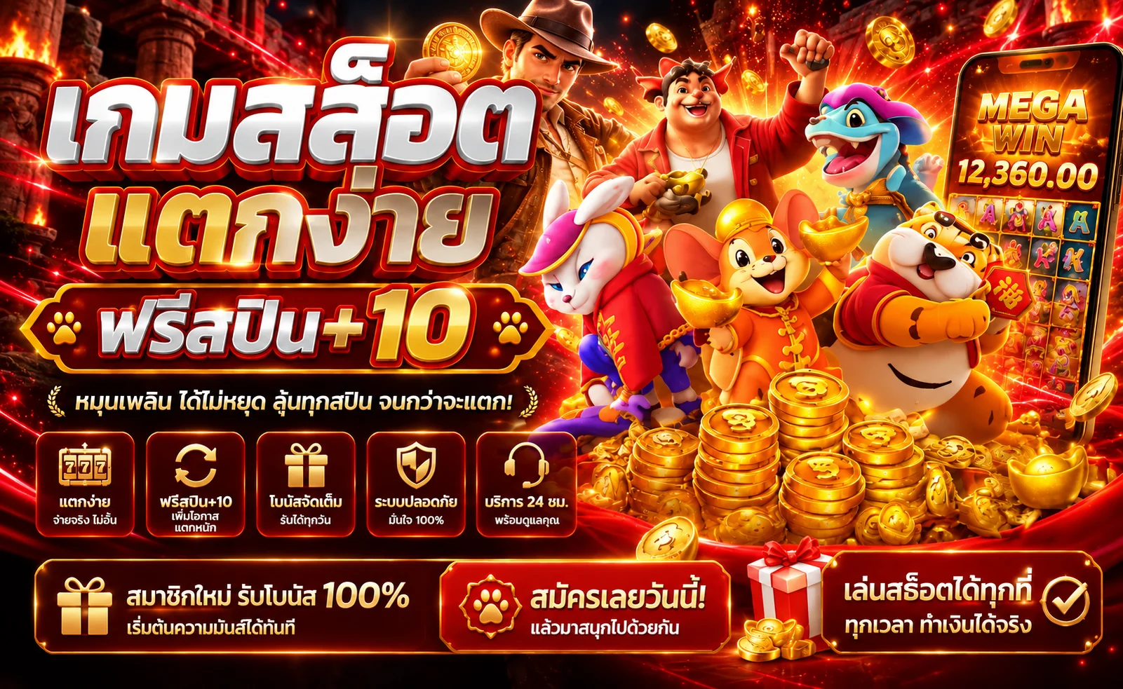 Lucawin99 สล็อต เกมแตกง่ายและฟรีสปิน